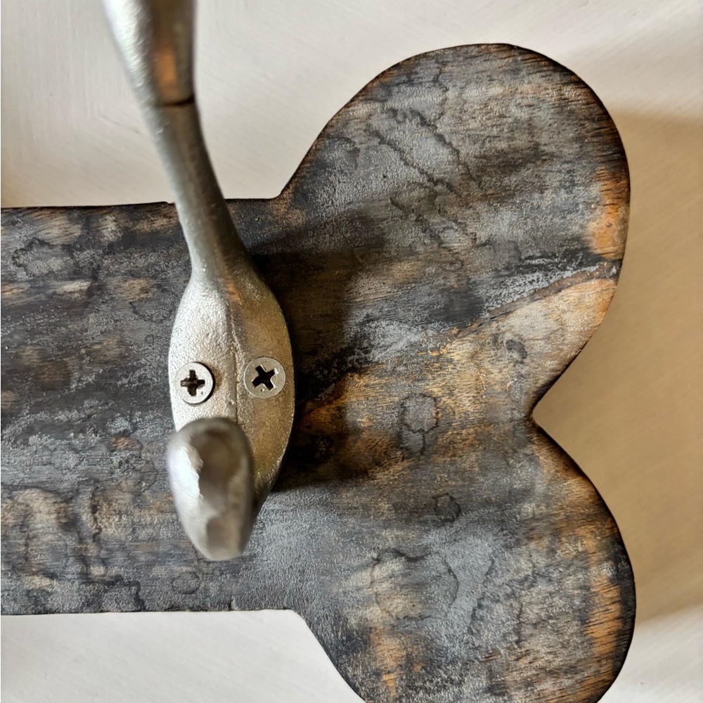 Rustic Bone Wall Hook Rack - Picture 6 of 7